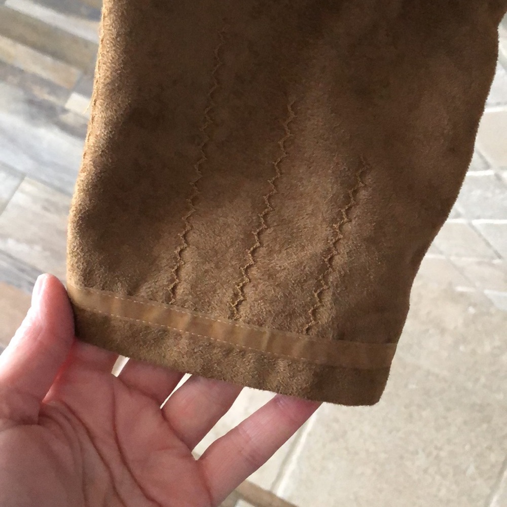 Suede skirt and jacket set - Picture 8 of 8